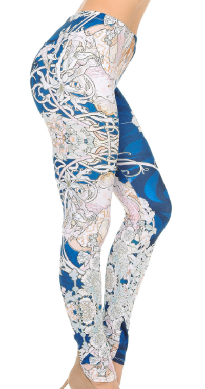 Curled Vine Leggings
