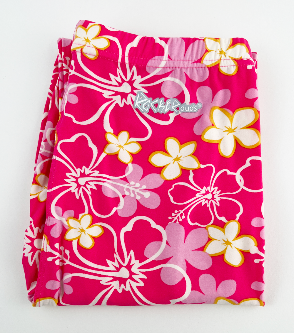 Pink with Yellow Daisy High Waist Leggings - Image 5