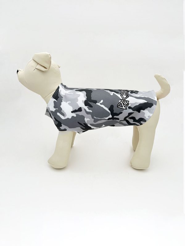 DOG TEE SHIRT: CAMO
