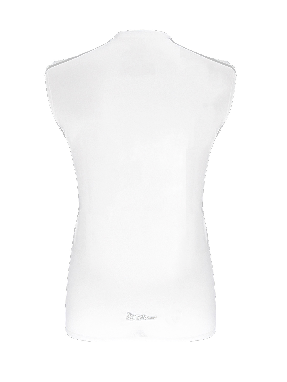 UNISEX HUMAN TEE SHIRT: White - Image 6