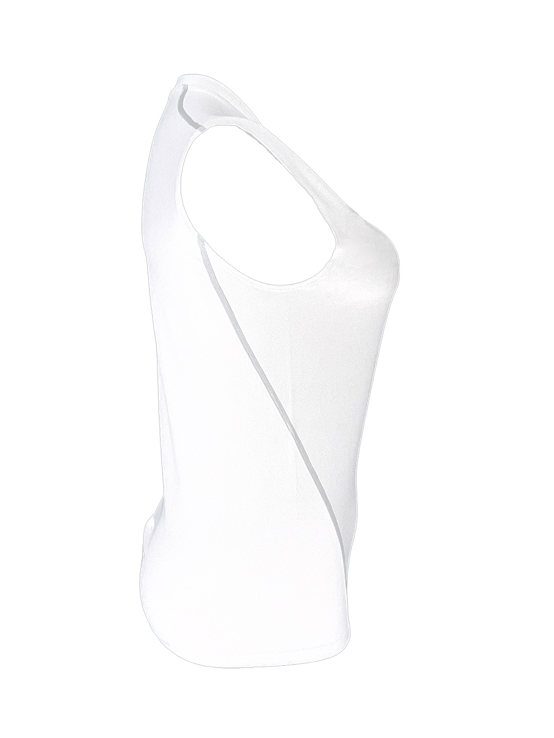 UNISEX HUMAN TEE SHIRT: White - Image 3