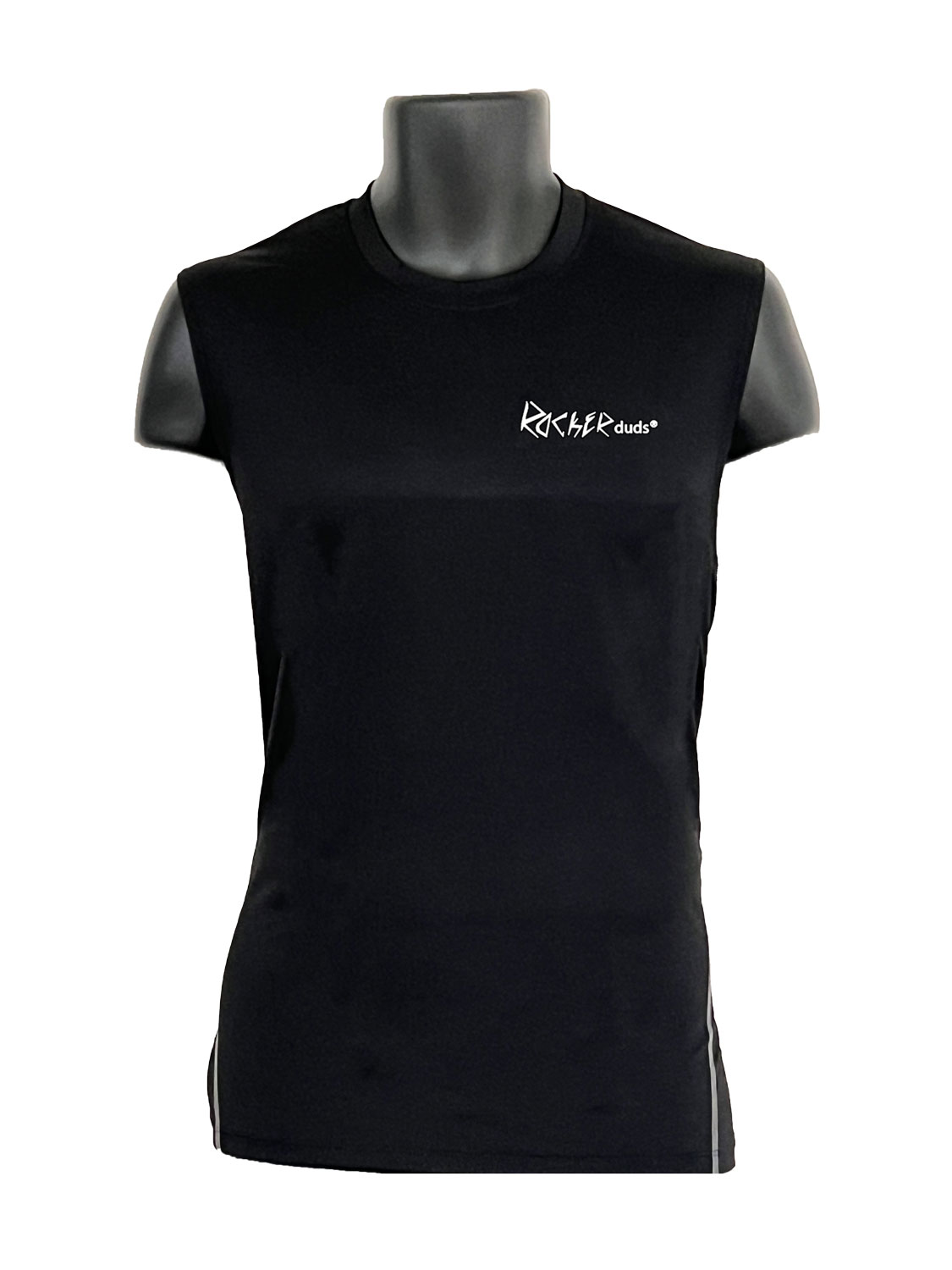 UNISEX HUMAN TEE SHIRT: Black - Image 6