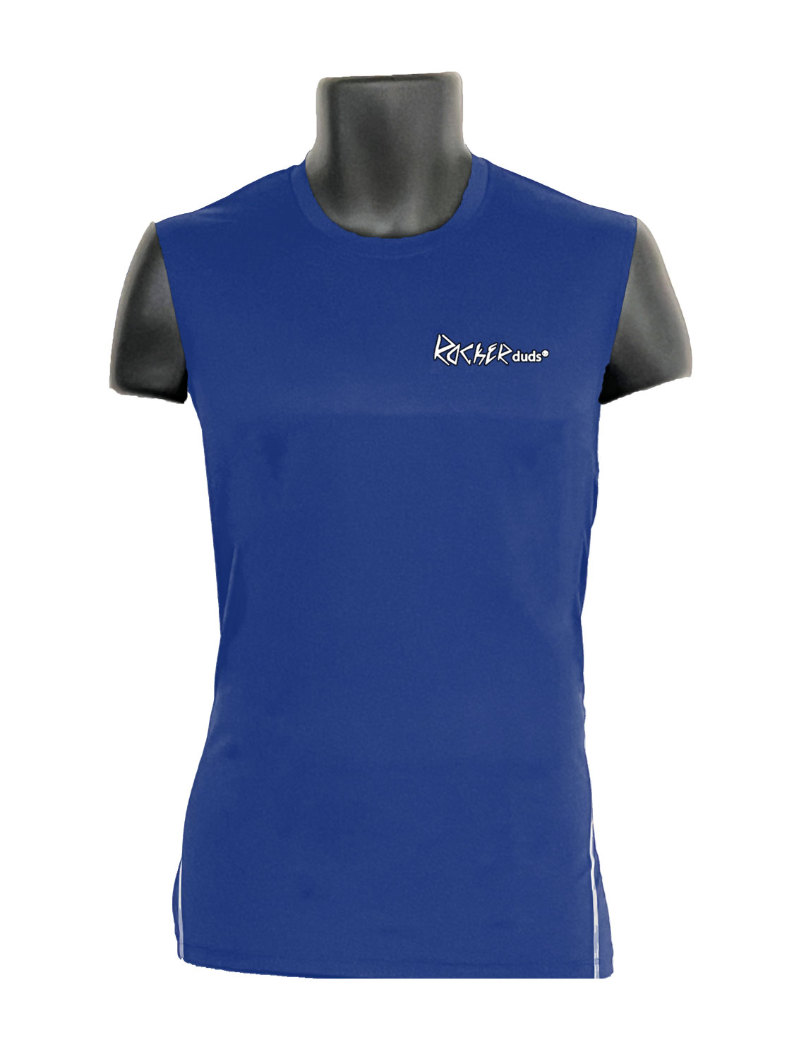 UNISEX HUMAN TEE SHIRT: Blue - Image 2