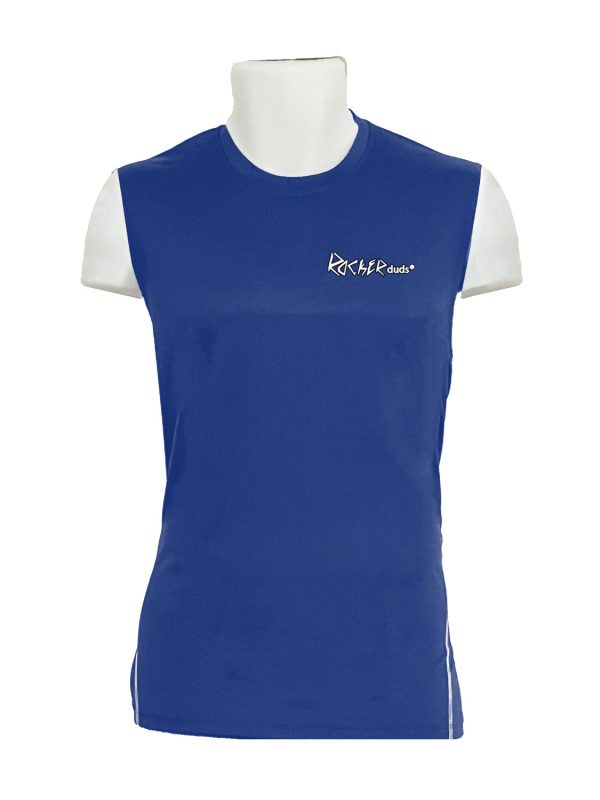 UNISEX HUMAN TEE SHIRT: Blue