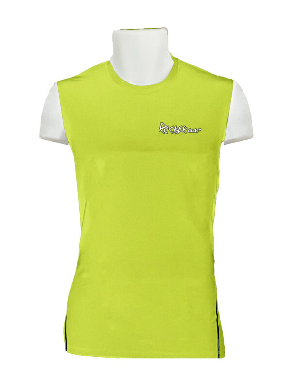 UNISEX HUMAN TEE SHIRT: Neon Green