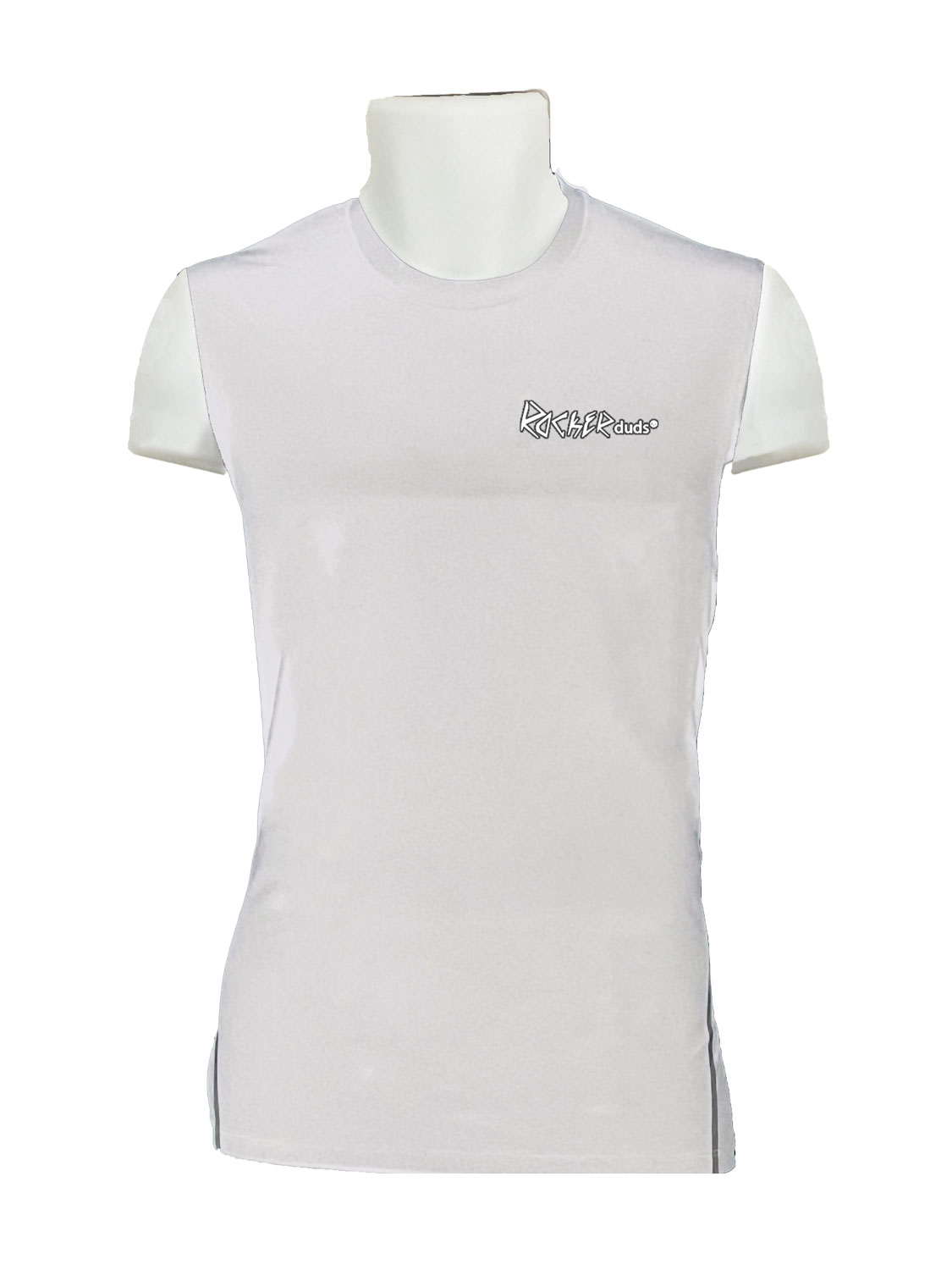 UNISEX HUMAN TEE SHIRT: White - Image 2